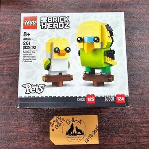 LEGO BRICKHEADZ: Budgie (40443) NWT